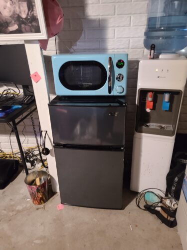 Arctic King 3.2 Cu ft. Two Door Compact Refrigerator with Freezer photo review